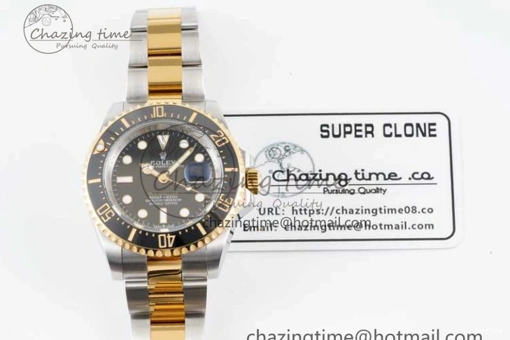 MiroTime 0202 Lightweight Sea-Dweller 126603 APF Best Edition Black Dial on SS YG Bracelet VR 2035